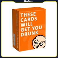 ราคา These Cards Will Get You Drunk Fun Drinking Game Cards Board Game Get together Party Cards (12001037121)