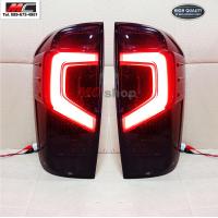 ราคา ไฟท้าย นาวาร่า NP300 Navara LED 2015 2022 สี smoke ใส่กับ np300 ได้ทุกโฉม สโมค 1คู่ (14394561993)