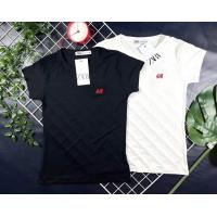 ราคา เสื้อยืด ผ้าเรย่อน งานปักอก เนื้อผ้าดีใส่สบาย อก32 38 ยาว23 มี 2 สี ดำ ขาว (15183243982)