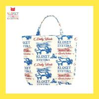 ราคา Kloset Etcetera Canvas Tote Size L กระเป๋าคลอเส็ท ถุงผ้า tote bag canvas bag กระเป๋าผ้า กระเป๋าถือ กระเป๋าสะพาย กระเป๋าแฟชั่นผู้หญิง กระเป๋าเอนกประสงค์ (1405644039)