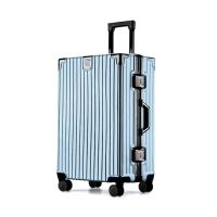 ราคา กระเป๋าเดินทางอะลูมิเนียม Premium Frame Aluminium เฟรมสีดำ ระบบล็อคมาตราฐาน วัสดุPC กระเป๋าเดินทาง รุ่น M200 (19086993212)