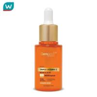 ราคา Dermaction Plus by Watsons เดอมาแอคชั่น พลัส บาย วัตสัน โพเทนท์ ทริปเปิ้ล วิตามินซี อินเทนส์ เซรั่ม 35 มล (16325701805)