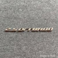 ราคา โลโก้ 2 5 DI TURBO D MAX 2002 2006 จำนวน 2 ชิ้น (7590937781)