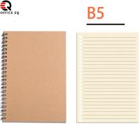 ราคา สมุดโน๊ต สมุดสันห่วง สมุดโน้ตสันห่วง สมุด สมุดปกน้ำตาล สมุดปกดำ ขนาด A5 B5 มีเส้น 60 แผ่น สมุดริมลวด สมุดมีเส้น เนื้อถนอมสายตา พร้อมส่ง (20120620402)