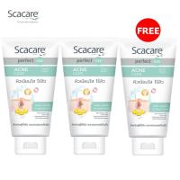 ราคา Scacare สกาแคร์ โฟมล้างหน้า แอคเน่แคร์ 100 ก 2 หลอด ฟรี 1หลอด สำหรับผู้ที่มีสิว และรอยแผลเป็นสิว Acne Care Facial Foam (10259381162)