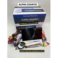 ราคา New จอแอนดรอย ALPHA COUSTIC รุ่น T5 1K จอคมชัดกว่าเดิม จอ 9นิ้ว 10นิ้ว แยก2หน้าจอได้ ขอบจอบางขึ้นได้จอใหญ่ขึ้น Android12 Ram2 Rom32 CPU8core (20352409777)