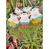 ราคา ตุ๊กตาเคราฤาษี วัว แบบมีคำมงคล คละสี จำนวน 1 ชิ้น ขายเฉพาะตุ๊กตาเซรามิคไม่มีเชือก ไม่มีต้นไม้ (8984508922)