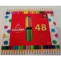 ราคา สีไม้คอลลีน ดินสอสีไม้คอลลีน สีคอลลีน 48 สี 24 แท่ง 787 (1926634531)
