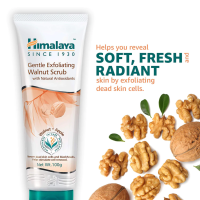 ราคา สครับวอลนัท สูตรลดสิวและควบคุมความมัน อุดมด้วยสารสกัดธรรมชาติ Himalaya Gentle Exfoliating Walnut Scrub 100ml (16093674689)