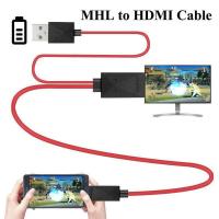 ราคา MHL Micro USB to HDMI 1080P HD สายแปลง MHL to HDMI TV Cable Adapter For Galaxy S3 4 5 Note 2 3 4 8 (19283395615)