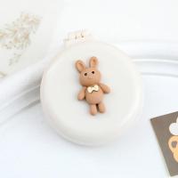 ราคา กระจกพกพา 2 in 1 พร้อมหวีแปรง ขนาดกะทัดรัดพับเก็บได้ พกพาสะดวก ติดตัวการ์ตูนลายสัตว์ สีพื้น น่ารัก (19786955012)