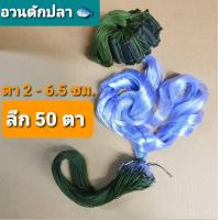 ราคา อวนรุมทุ่นตะกั่ว อวนแบ่ง 4 ลึก 50 ยาว 20 ม ตาข่ายเอ็นใยบัวดักปลา อวนใยบัว เอ็นใยบัว กลัดดักปลา ตาข่ายดักปลา ดางดักปลา กัดดักปลา อวนลากปลา (4131832792)