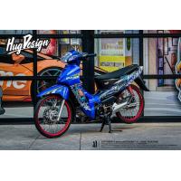 ราคา สติ๊กเกอร์ เวฟ Wave 125s หัวเถิก 125r หัวแหลม 125i LED ไฟเลี้ยวบังลม ลาย Fast ปี 2003 2005 2012 2018 2022 2023 (20562737512)