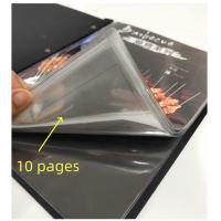 ราคา เมนูอาหาร ปกหนัง A4 แฟ้มใส่เมนูอาหาร ใส่เมนูได้ 10 20หน้าแฟ้มเมนู PVC ใสมี A4หนังสือเมนูสมุดสั่งซื้อในโรงแรมแบ แฟ้ม เมนู อาหาร ปกหนัง (20354571363)