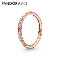 ราคา Pandora Me Rose 14k Rose gold plated ring with clear cubic zirconia แหวนสีโรส แหวนแพนดอร่า แพนดอร่า (14403691305)