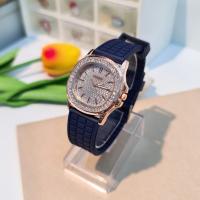 ราคา Geneva watch เจนีวา นาฬิกาข้อมือ ปาเต๊ะ สายซิลิโคนนิ่มมาก นาฬิกาก้านแก้ว พร้อมส่ง (10613452656)