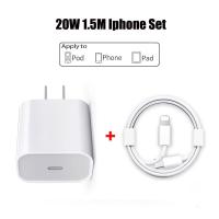 ราคา สำหรับไอโฟน PD 12W 20W L To C Type C To C ชุดชาร์จเร็ว หัวชาร์จ สายชาร์จ ชาร์จเร็ว ชุดชาร์จPDใช้ได้กับ iPhone 11 14 13 12 Pro XR XS Max (16578150379)