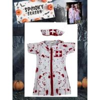 ราคา ชุดฮาโลวีนเด็ก Halloween ชดนางพยาบาลเลือดสาด น้อง 2ปี 10ปี พร้อมส่ง ชุดนางพยาบาลเลือดสาด (20217550090)