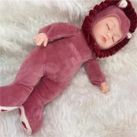 ราคา XIDI เด็กตุ๊กตาจำลองยางนุ่มเด็กพูดคุยเจ้าหญิงตุ๊กตาเด็ก Sleep Rag ตุ๊กตาของเล่นสาว Baby sleeping doll (20191119239)