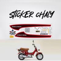ราคา สติ๊กเกอร์ ชาลี sticker honda chaly auto 1981 (20405646540)