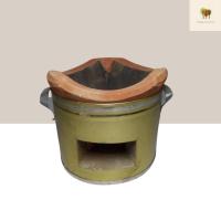 ราคา เตาทอง เตาดินเผาพร้อมกระทะย่างเนย กระทะร้อนย่างเนย กระทะทำเครป ไม่ติดกระทะล้างง่าย ขนาด 9 นิ้ว เตาถ่าน7 นิ้ว (14140535792)