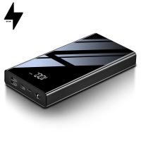 ราคา Bingo พาวเวอร์แบงค์เดิม 100 30000mAh ชาร์จเร็ว LED พาวเวอร์แบงค์ LCD พร้อมไฟแฟลช P8 (19197851691)