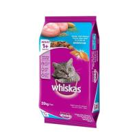 ราคา Whiskas วิสกัส อาหารแมว อาหารเม็ด ขนาด 7kg (16887572949)