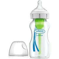 ราคา USA ขวดนม Dr Browns ลดโคลิค 9oz รุ่น Options Wide Neck Baby Bottle dr brown anti colic ขาว คอกว้าง (19564259133)