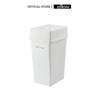 ราคา DKW HH 306P ถังขยะเหลี่ยมฝาครอบสวิง Simple 20 ลิตร มี 2 สีให้เลือก Swing bin 20L (5116108413)