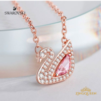 ราคา สร้อยคอSwarovski สวารอฟสกี้ DAZZLING SWAN ของขวัญสุดพิเศษ สำหรับผู้หญิง สินค้าเเท้ 100 พร้อมส่ง (17103328523)