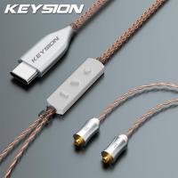 ราคา KEYSION สายหูฟังโทรศัพท์ไปเป็น MMCX พิมพ์ C DSD128ถอดรหัสตัวแปลงสัญญาณเสียงดิจิตอลเป็นอานาล็อกไฮไฟ32bit พร้อมไมโครโฟนได้384กิโลเฮิรตซ์สายอัปเกรดแบบ DIY สำหรับ SONY SHURE (19978618690)