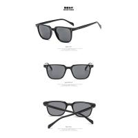 ราคา GENTLE MOSCOT แว่นกันแดดทรงเหลี่ยมคุณภาพสูงสำหรับผู้ชาย ผู้หญิง Retro Vintage Driving Eyeglasses (13330438968)