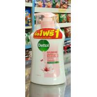 ราคา 1 แถม1 Dettol เดทตอล สบู่เหลวล้างมือ ปริมาณสุทธิ 225 มล 2 ขวด มีให้เลือก 2 กลิ่น (20238994149)