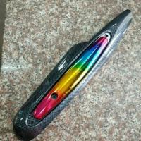 ราคา กันร้อนท่อ Fino new ปี 2012 เคฟล่าในรุ้ง กันร้อน fino new เคฟล่า รุ้ง (2101324680)