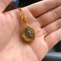 ราคา จี้หลวงปู่ทวดหลังหลวงปู่ทิม กรอบทองไมครอน ไม่แถมสร้อย (19393563990)