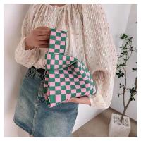 ราคา พร้อมส่ง wonderful story กระเป๋าถือลําลอง ผ้าถัก ลายสก๊อต แฮนด์เมด (20516206718)