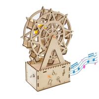 ราคา กล่องดนตรีชิงช้าสวรรค์ไม้ หมุนได้ ของเล่นทำมือ diy กล่องดนตรีไขลาน ชิงช้าสวรรค์ไม้ประดิษฐ์ ของขวัญ ของเล่นเพื่อการศึกษา (19633135660)