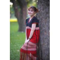 ราคา เสื้อกะเหรี่ยง เสื้อกะเหรี่ยงสวยๆ เสื้อยาวสาวกะเหรี่ยง Karen dress mamoe dress (20461983347)