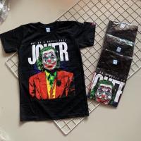 ราคา เสื้อโจ๊กเกอร์ Joker เสื้อยืดลายโจ๊กเกอร์ ผ้าคอตตอน เสื้อยืดแฟชั่นพิมพ์ (20394356910)