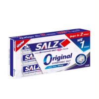 ราคา SalzFresh japanese mint ยาสีฟันซอลส์ เฟรช สูตร ออริจินอล สูตรเฮอร์เบิลพิงค์ซอลท์ สูตรแบมบูลีฟ140กรัม3หลอด ช่วยลดกลิ่นปาก ลมหายใจสดชื่น (20606566938)