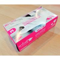 ราคา โปร 9 9 ตัวจริงเรื่องถุงมือและเวชภัณฑ์ ถุงมือยางซาโตรี่ Satory มีแป้ง100ชิ้น (17381367482)