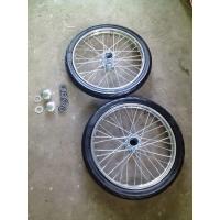 ราคา ล้อรถเข็น 17 นิ้วพร้อมลูกปืนครบชุดรุ่นล้อเหล็กชุบโครเมี่ยม (15266530685)