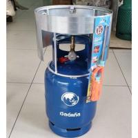 ราคา ถังแก๊สปิคนิค 4 กก ของใหม่มือ 1 พร้อมหัวเตา และ บังลม ยี่ห้อ เวิลด์แก๊ส ฟรี ปืนจุดแก๊ส (17193010317)