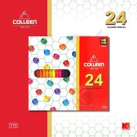 ราคา สีไม้ คอลลีน Colleen 12 24 36 48 สี รุ่น 775 แบบ 1 ด้าม 1 สี (14888733786)
