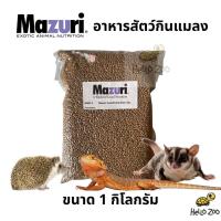 ราคา อาหารสัตว์กินแมลง Mazuri Insectivore Diet สูตร 5M6C มาซูริเม่นแคระ ชูก้าไกรเดอร์ เบียดดราก้อน ถุง 1 กิโลกรัม MZ03 (9931268015)