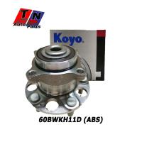 ราคา ลูกปืนล้อหลังทั้งดุม KOYO HONDA ACCORD G8 ปี 2008 2012 มี ABS 60BWKH11D (19565105294)