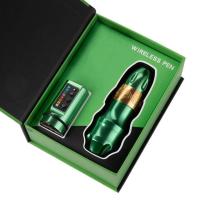 ราคา ชุดเครื่องสักลายไร้สาย EXO ชุดเครื่องจักรไร้สายชาร์จแบตเตอรี่ลิเธียมแบตเตอรี่ 2 ก้อนโรตา y สักลายชุดปากกา (16832304308)