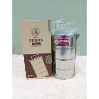 ราคา ใหม่ ZEBRA ปิ่นโต ปิ่นโตบัดดี้ สแตนเลส ตราหัวม้าลาย 1 ชิ้น ปิ่นโตพกพา ปิ่นโตใส่อาหาร กล่องใส่อาหาร ของแท้ (17657111478)