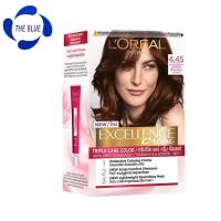 ราคา ลอรีอัล ปารีส เอกซ์เซลเลนซ์ ครีมเปลี่ยนสีผม 172 ml เบอร์ 4 45 สีน้ำตาลทองแดงมะฮอกกานี LOREAL PARIS EXCELLENCE CREME NO 4 45 Mahogany Copper (1759814093)