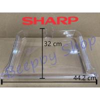 ราคา ถาดใต้ช่องฟรีส Sharp ชาร์ป รุ่น SJ N15 M15 G15 M19 N19 S19 ถาดแช่เนื้อ Meat Tray ถาดใต้ช่องแข็ง ชั้นวางใต้ช่องฟรีส (691550134)